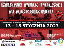 Grand Prix Polski w Kickboxingu_13-15.01.2023 - Mińsk Mazowiecki