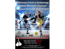 Mistrzostwa Polski Kadetów Starszych i Młodszych w formule KL_25-27.09.2020 - Mysiadło + Oświadczenie Covid19