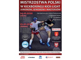MP Juniorów, Seniorów i Mastersów w Kickboxingu Kick Light_23-25.10.2020 - Płock + Oświadczenie Covid19