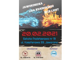 Jaworznicka Liga Kickboxingu 2021_20.02.2021 - Jaworzno + Oświadczenie Covid19