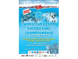 Aktualizacja 27.10_ME seniorow i weteranów we wszystkich dyscyplinach Kickboxingu_11-20.11.2022 - Antalya (Turcja)