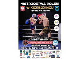 Zmiany w harmonogramie_MP w kickboxingu formuła LK (Junior, Senior)_18-20.09.2020 - Starachowice + oświadczenie Covid1