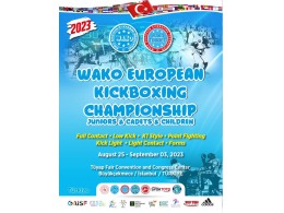 Mistrzostwa Europy WAKO Dzieci, Kadetów i Juniorów: 160-osobowa reprezentacja Polski w Stambule