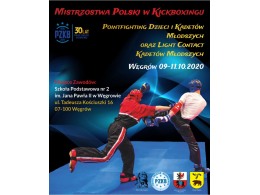 MP w Kickboxingu PF Dzieci i Kadetów Młodszych LC Kadetów Młodszych_9-11.10.2020 - Węgrów + Oświadczenie Covid19